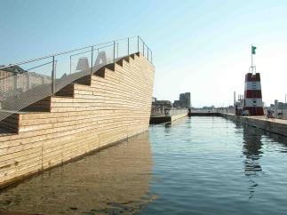 Photo of Copenhagen Harbour Bath by BIG and JDS. Photo credit: JDS Architects
