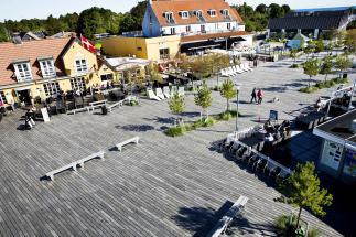 Photo of Marielyst Square and Beach Path by GHB Landscape Architects and ETN Arkitekter. Photo credit: GHB  Landscape Architects