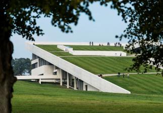 Photo of Moesgaard Museum by Henning Larsen Architects. Photo credit: Moesgaard Museum.
