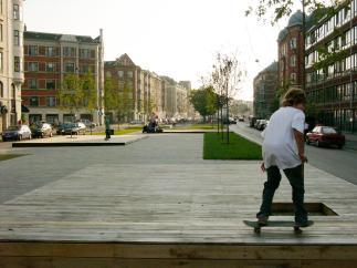 Photo of Soender Boulevard by SLA Architects. Photo credit: Mads Klitten.