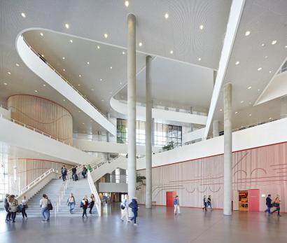 Photo of University of Southern Denmark – Campus Kolding by Henning Larsen Architects. Photo credit: Hufton Crow