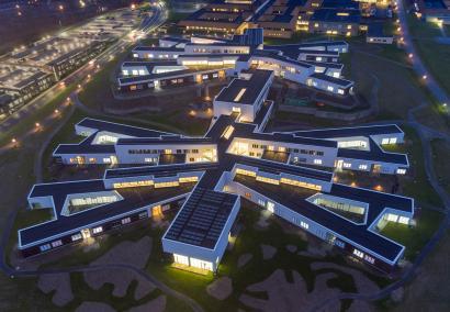 Photo credit: Adam Mørk Photo of Aabenraa Psychiatric Hospital by White architects. Photo credit: Adam Mørk