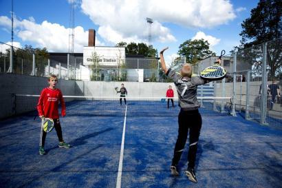 Photo of Paddle-tennis at Gladsaxe Stadion. Photo credit: Carsten Ingemann
