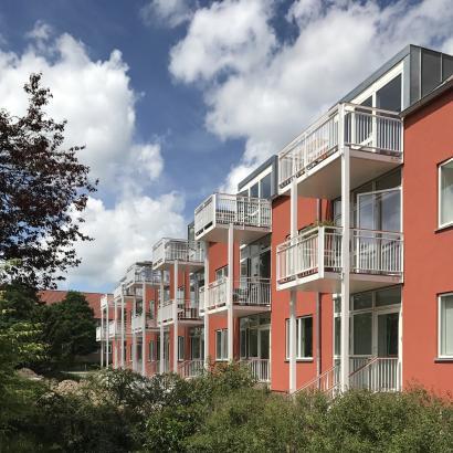 Toftebo after the renovation. Photo credit: BJERG Architecture Photo of Toftebo Housing. Photo credit: BJERG Architecture